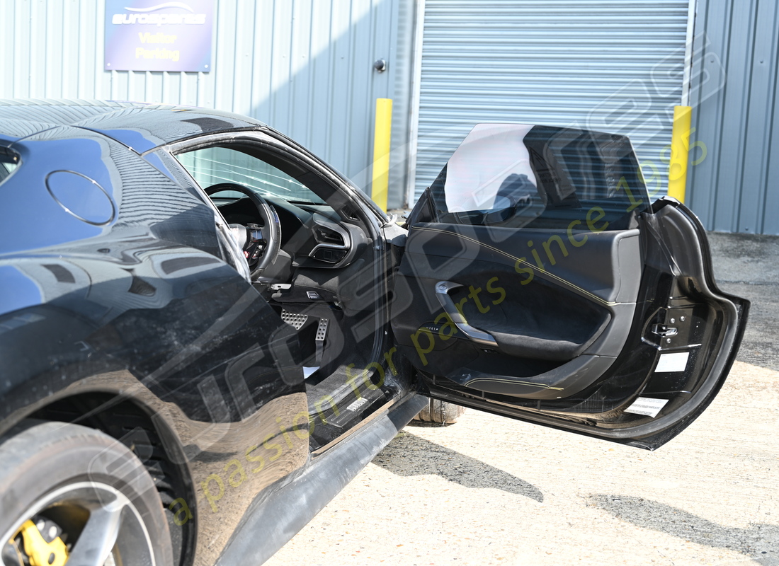 ferrari 296 gtb with estimated around 1300 miles(tbc), being prepared for dismantling #18