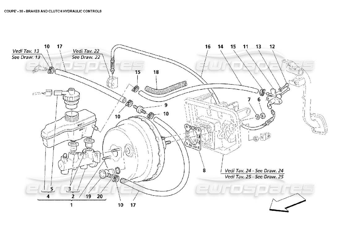 part diagram containing part number 153592