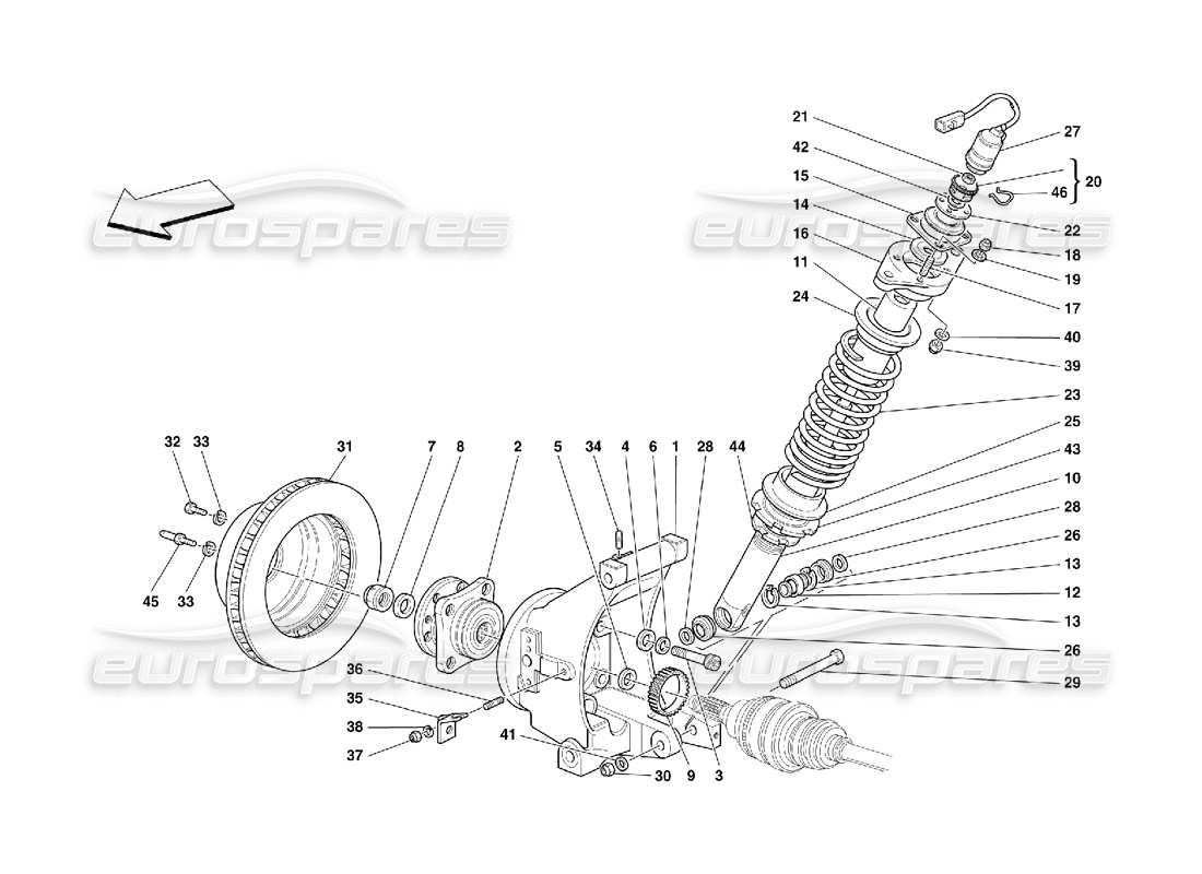 part diagram containing part number 209184