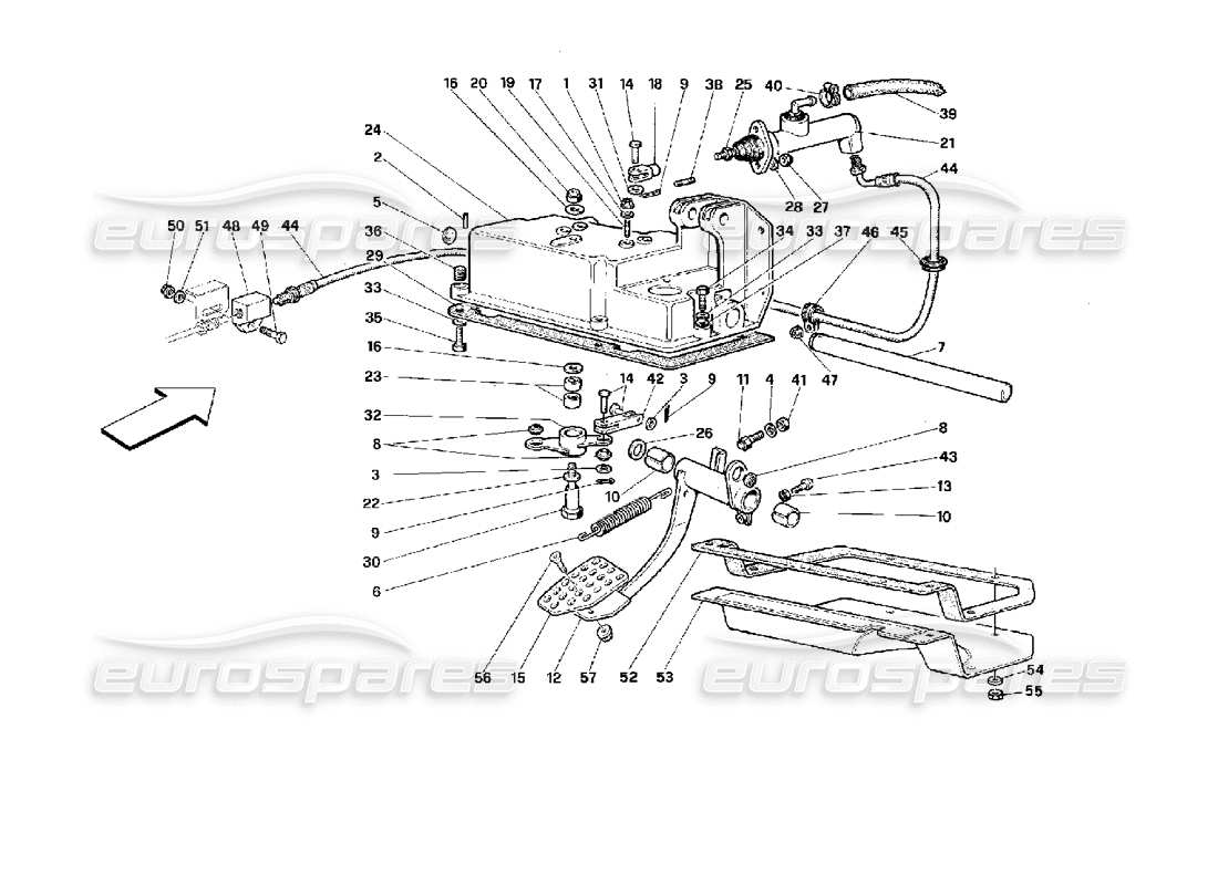 part diagram containing part number 12642701