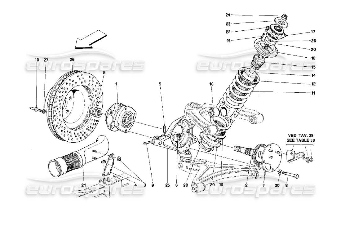 part diagram containing part number 155086