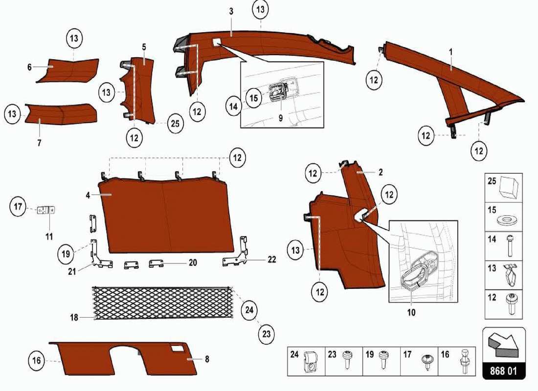 part diagram containing part number 4a0867276b