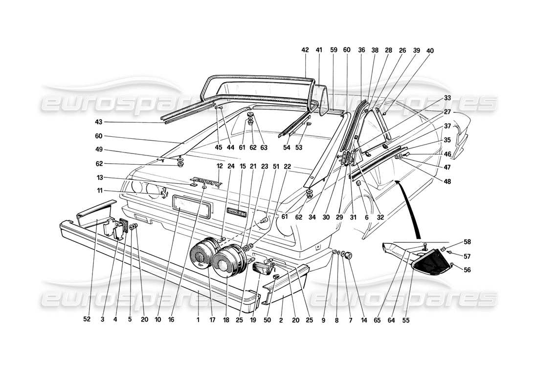 part diagram containing part number 60574400