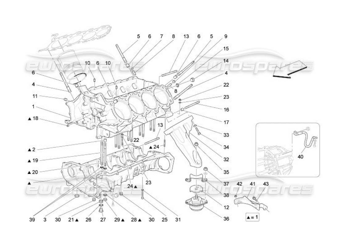 part diagram containing part number 224857