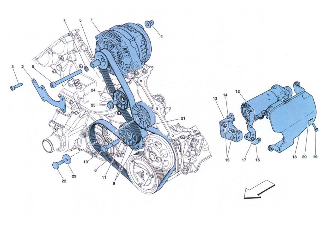 part diagram containing part number 14308724