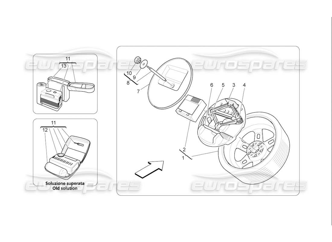 part diagram containing part number 265136