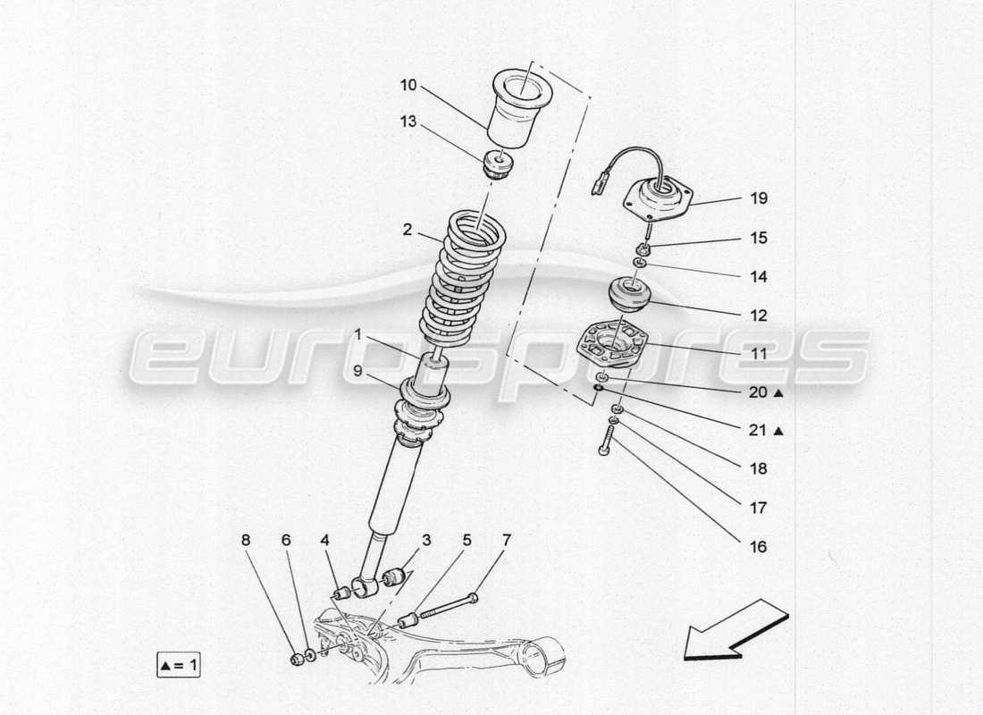 part diagram containing part number 255543