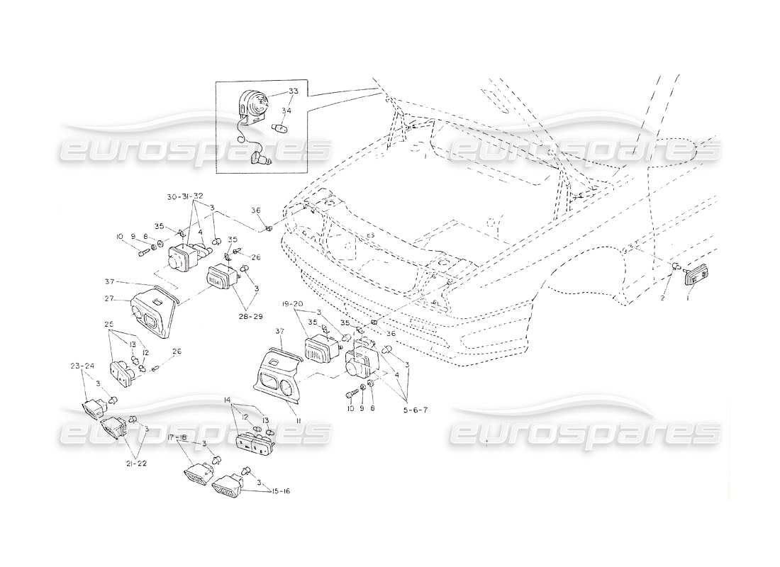 part diagram containing part number 316353352