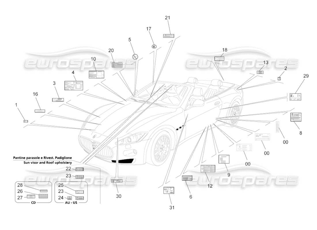 part diagram containing part number 306345