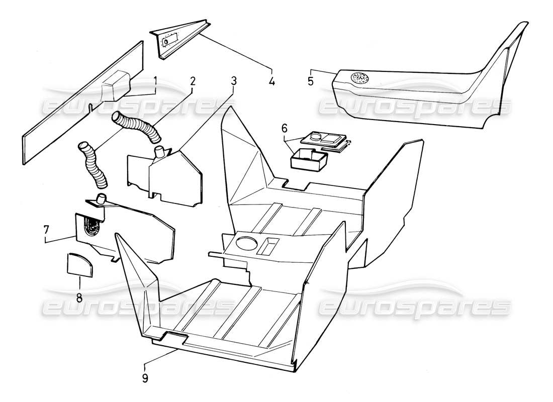 part diagram containing part number 007011239