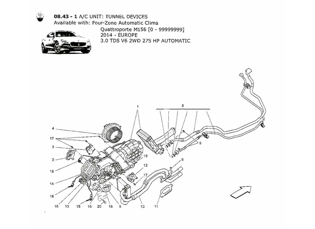 part diagram containing part number 670003710