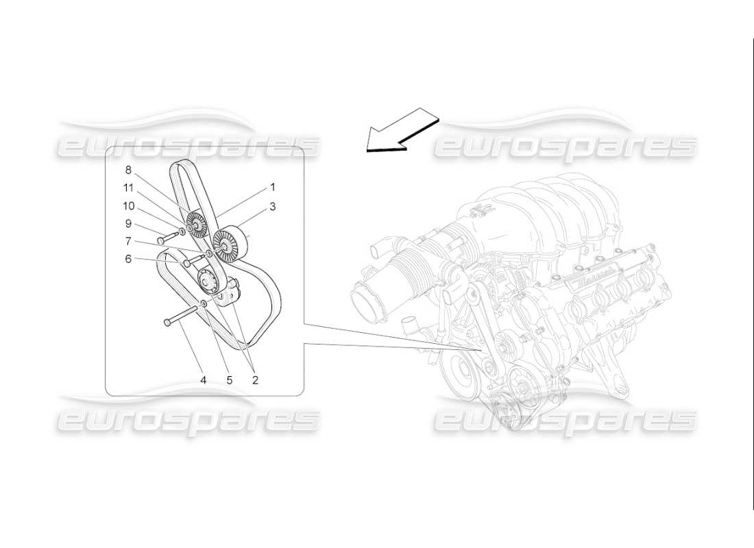 part diagram containing part number 224100