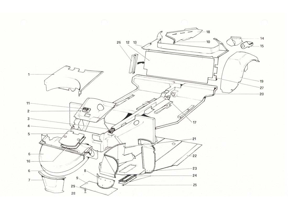 part diagram containing part number 60849400