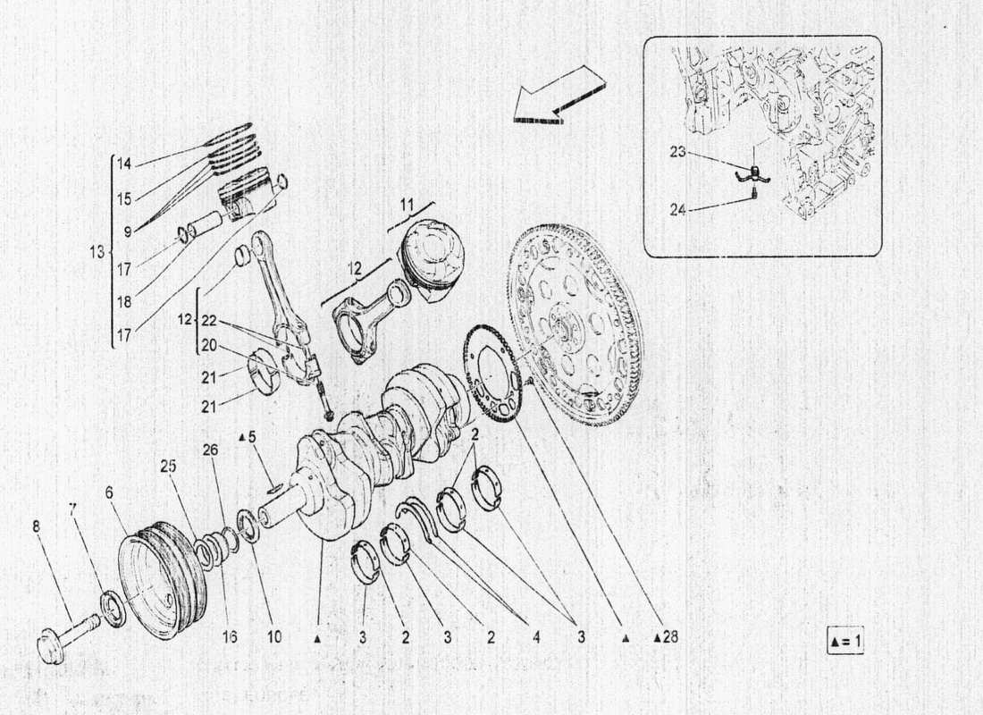 part diagram containing part number 338768