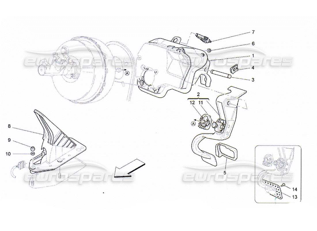 part diagram containing part number 222695