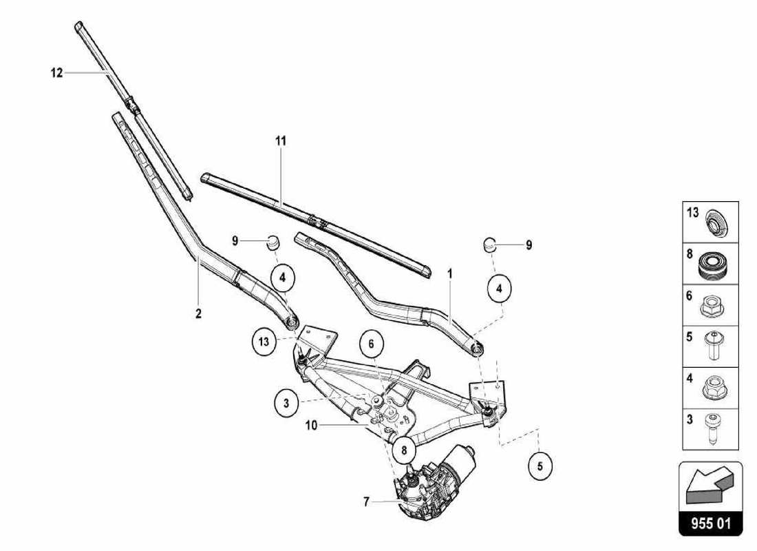 part diagram containing part number 1j0955276b