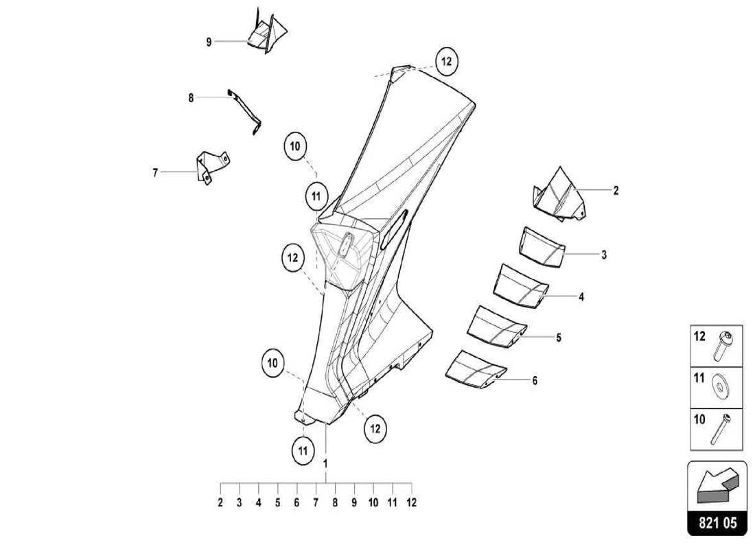 part diagram containing part number n10430103