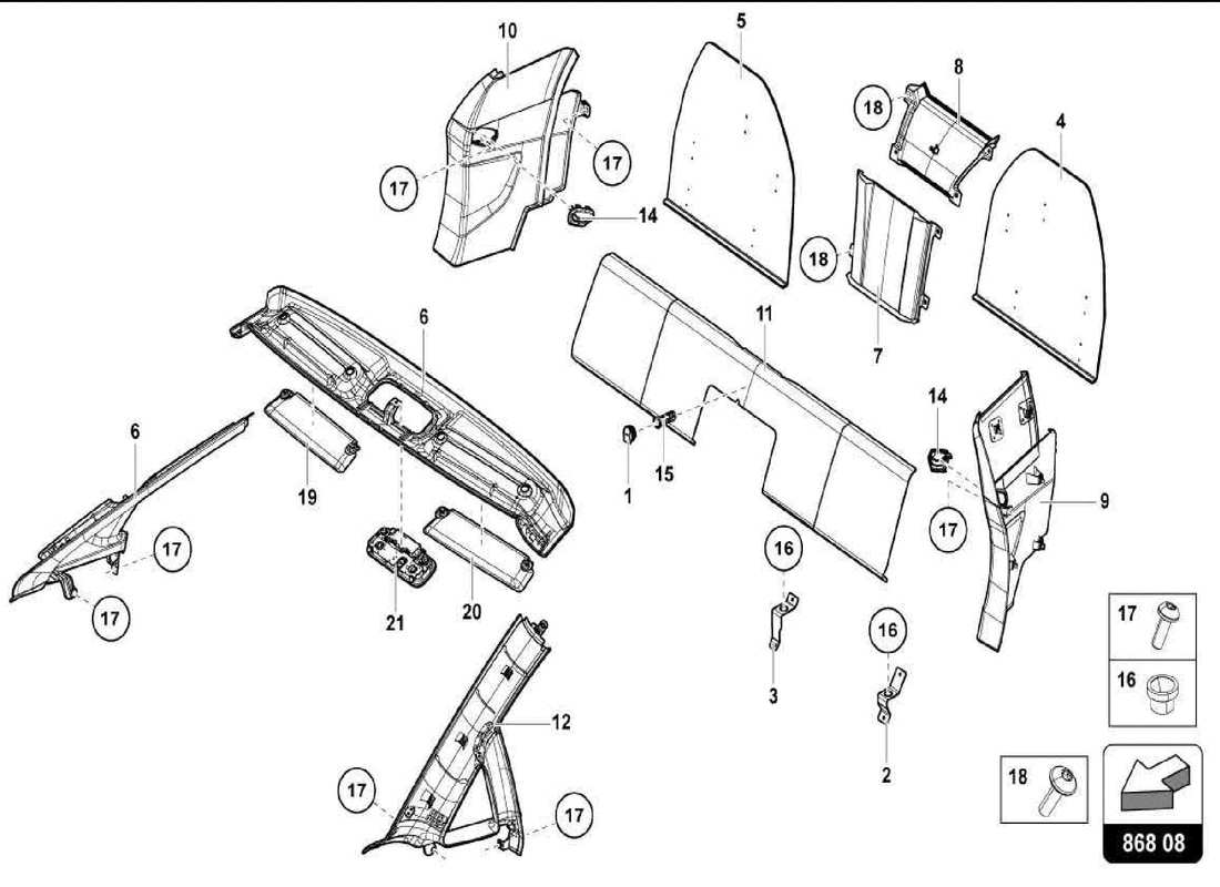 part diagram containing part number 7l6127477