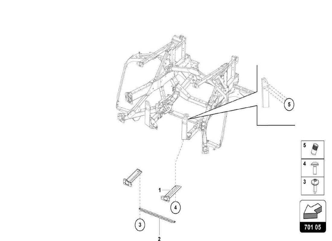 VIEW PARTS DIAGRAMS FROM THE LAMBORGHINI CENTENARIO PARTS CATALOGUE a part diagram from the lamborghini centenario parts catalogue