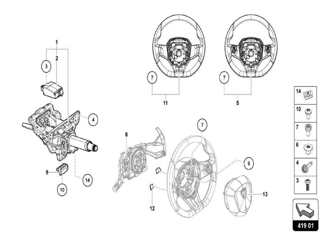 part diagram containing part number 470419091ck