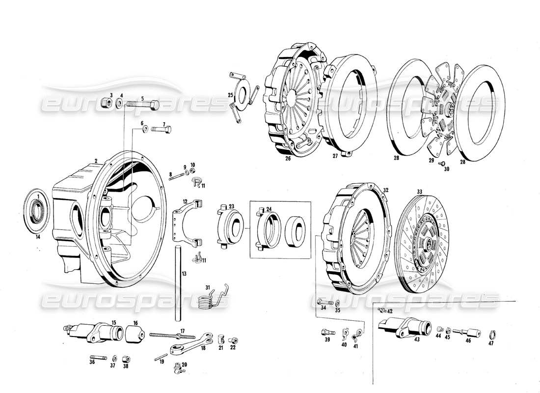 part diagram containing part number mt48335