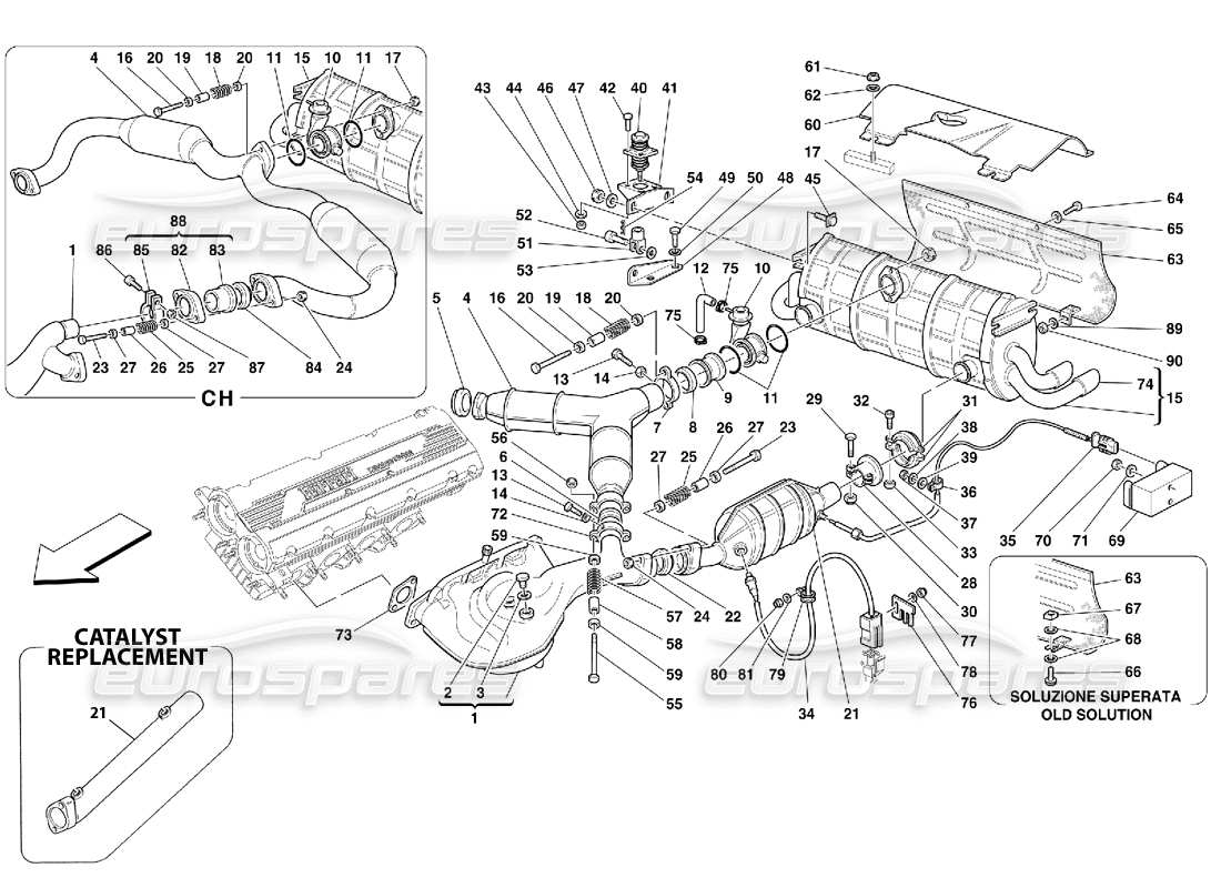 part diagram containing part number kl-fer-355-valve-rs-ss