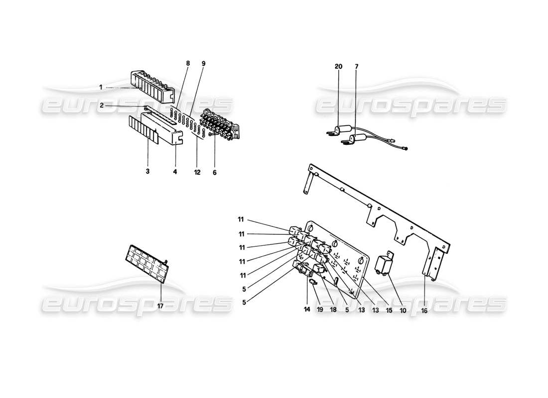 part diagram containing part number 114820