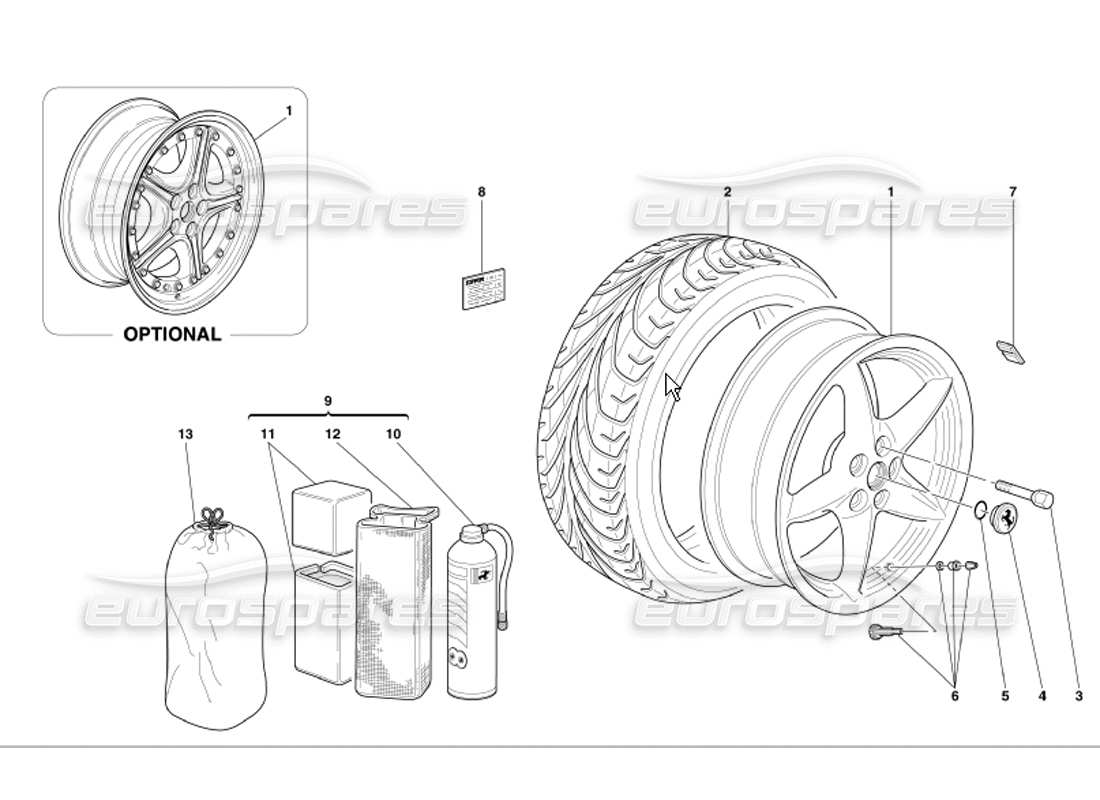 part diagram containing part number 70001465