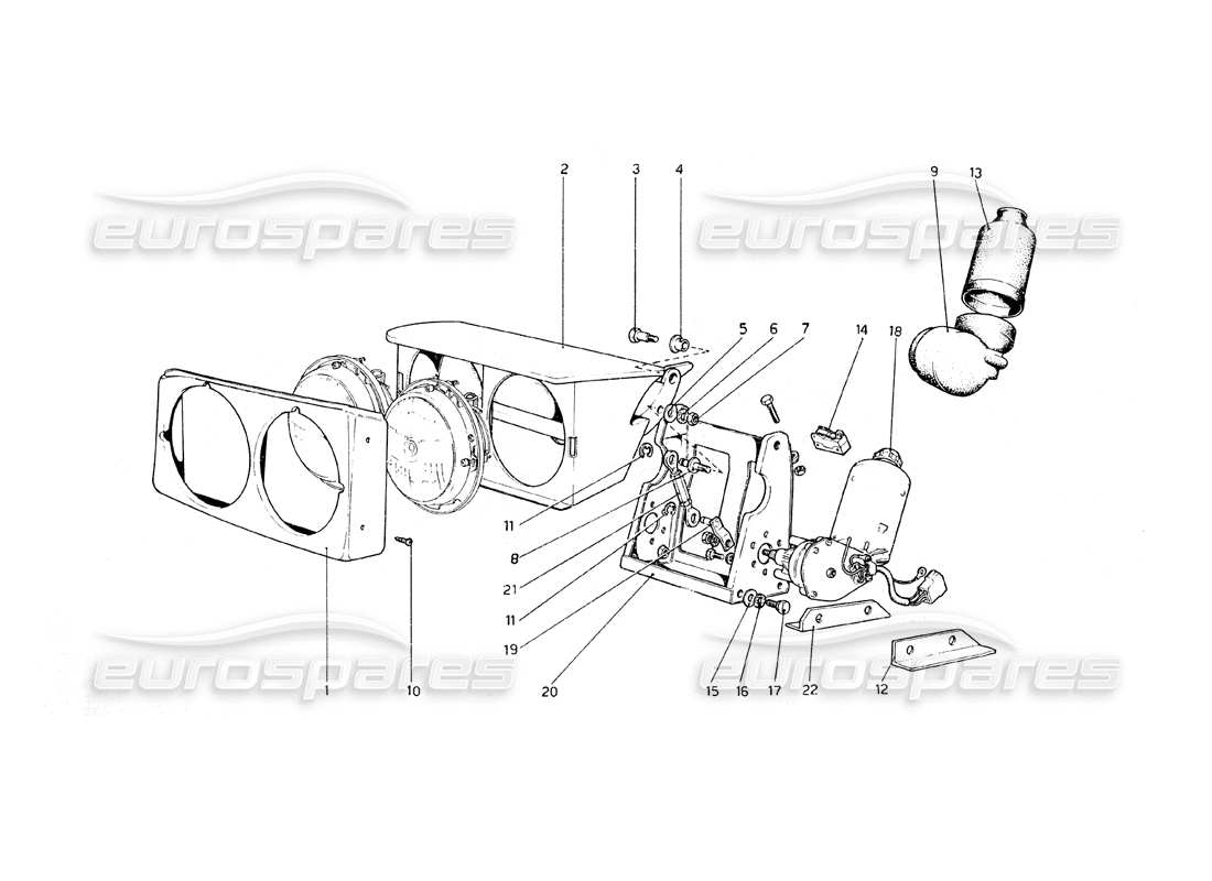 part diagram containing part number 40082307