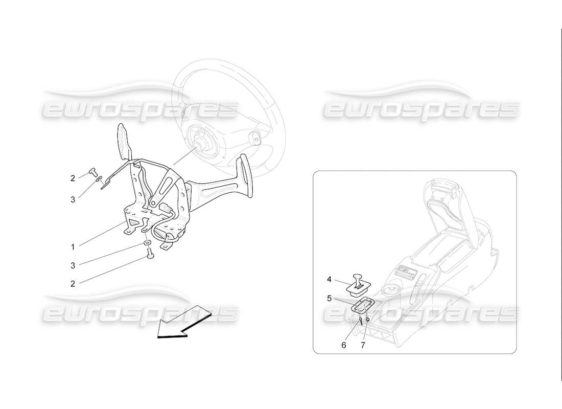 maserati qtp. (2006) 4.2 f1 driver controls for f1 gearbox part diagram