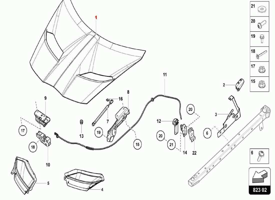 part diagram containing part number n10553804