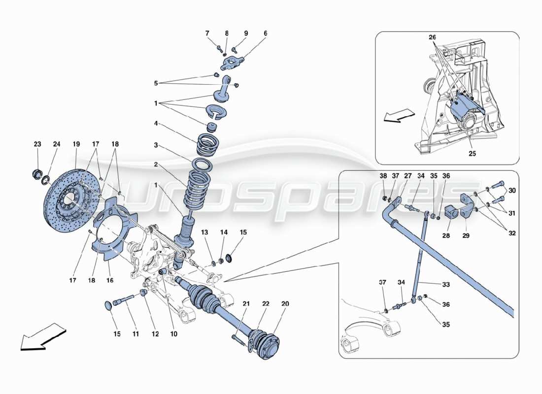 part diagram containing part number frnskt7184