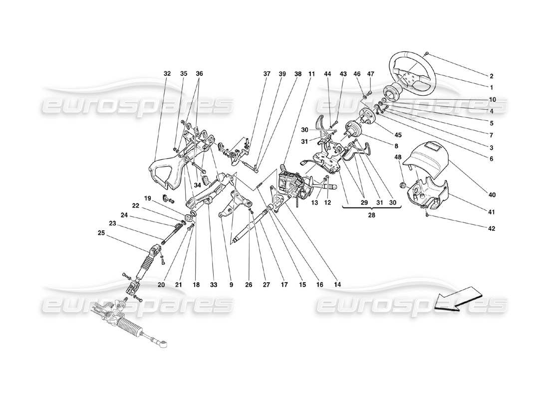 part diagram containing part number 171540