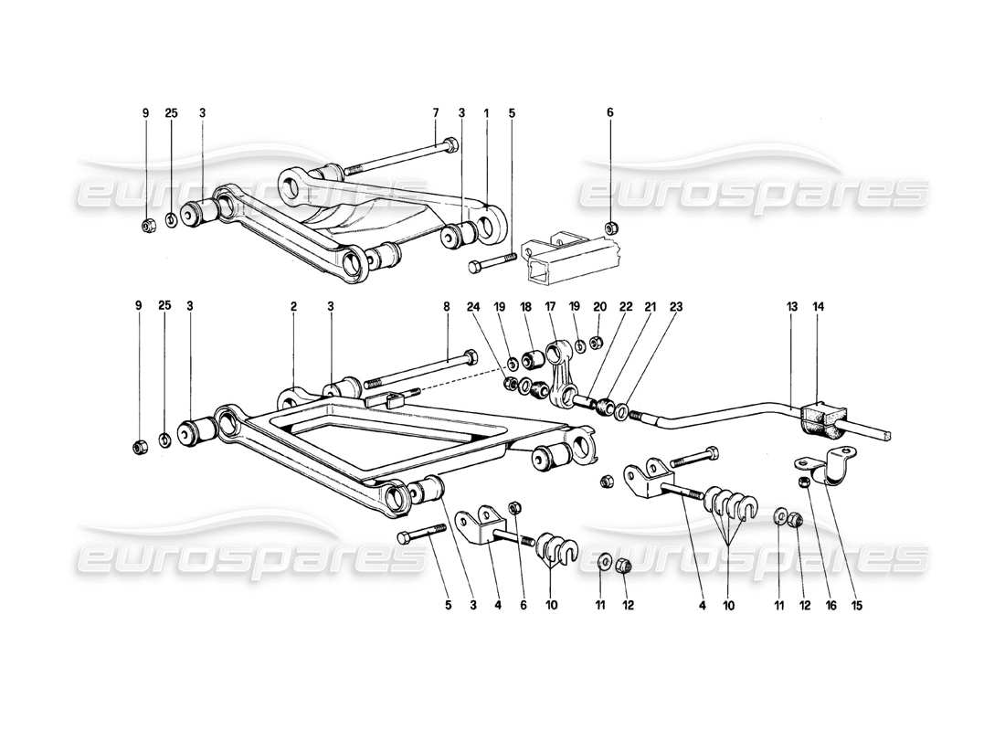 part diagram containing part number 154536