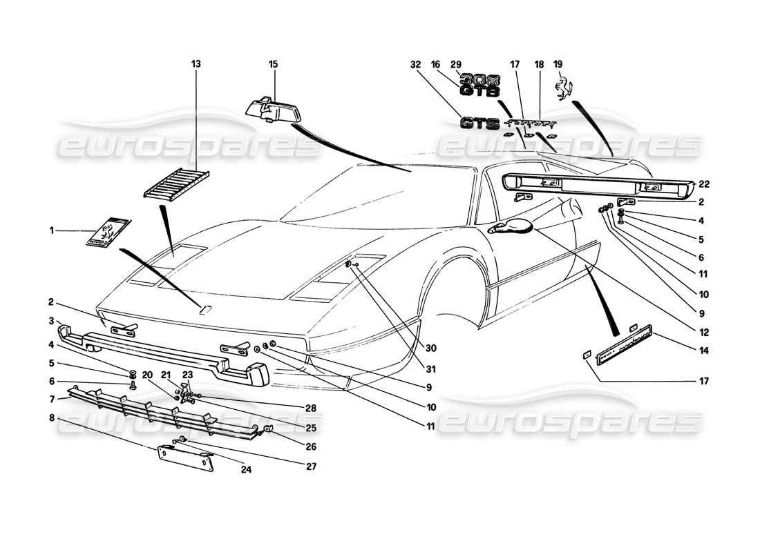 part diagram containing part number 60170602