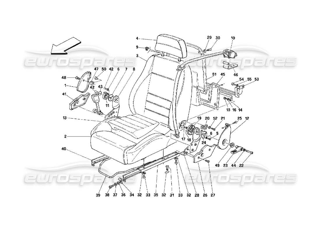 part diagram containing part number 63326300