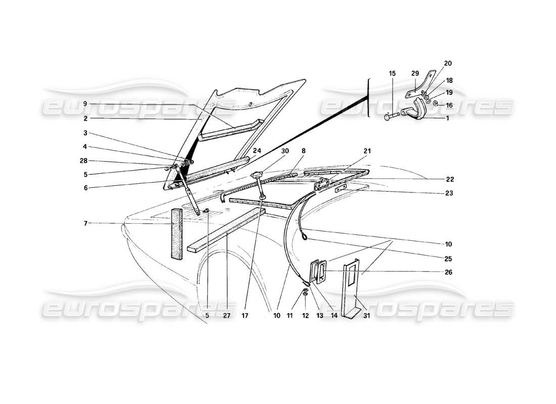 part diagram containing part number 60349305