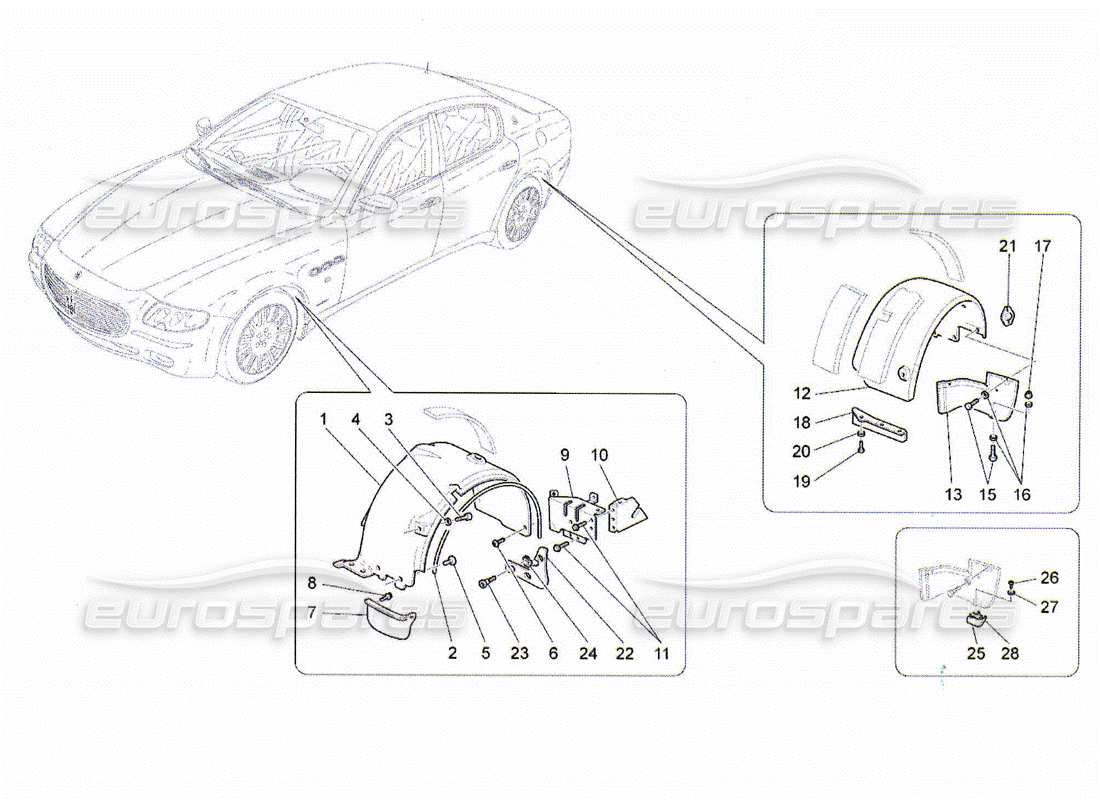 part diagram containing part number 69215300