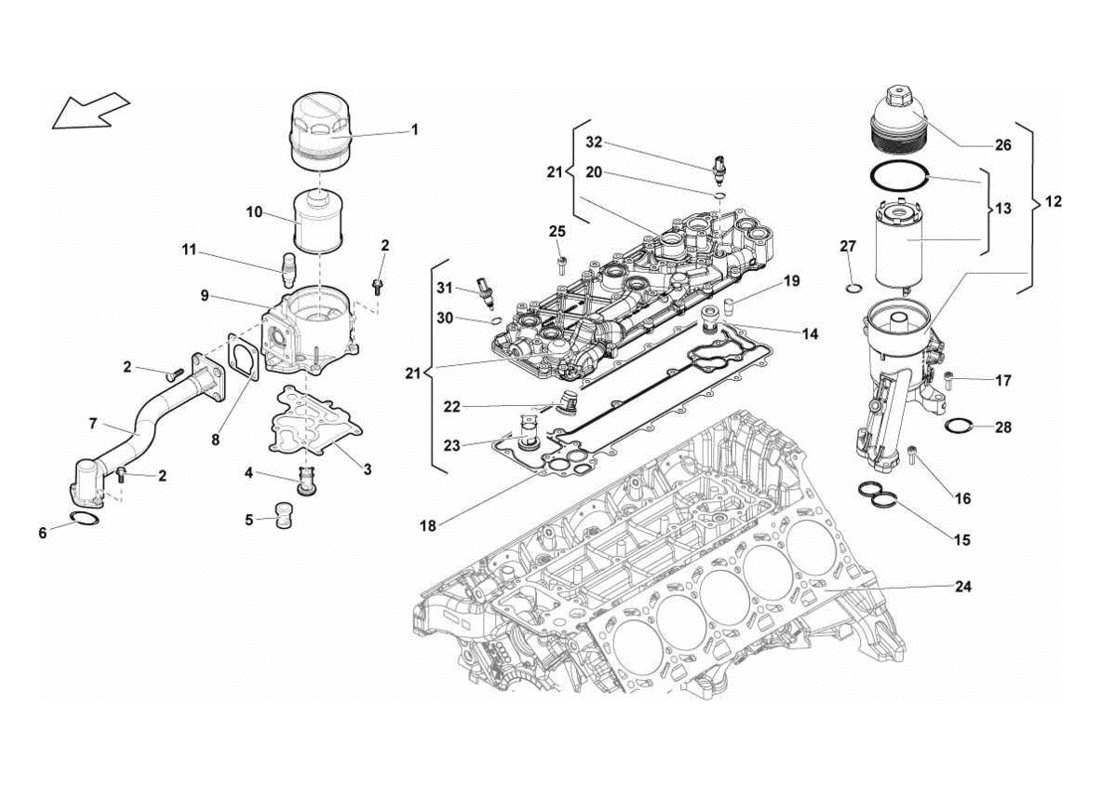 part diagram containing part number 079117409f