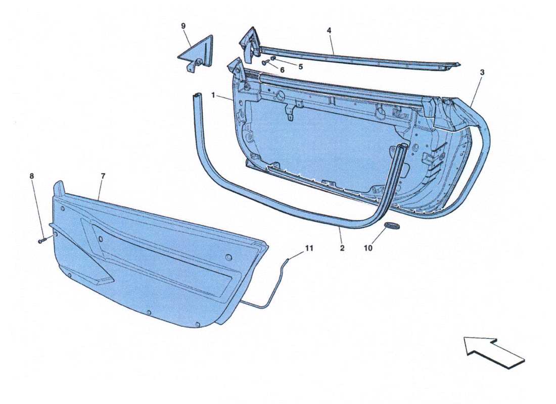 part diagram containing part number 83054100