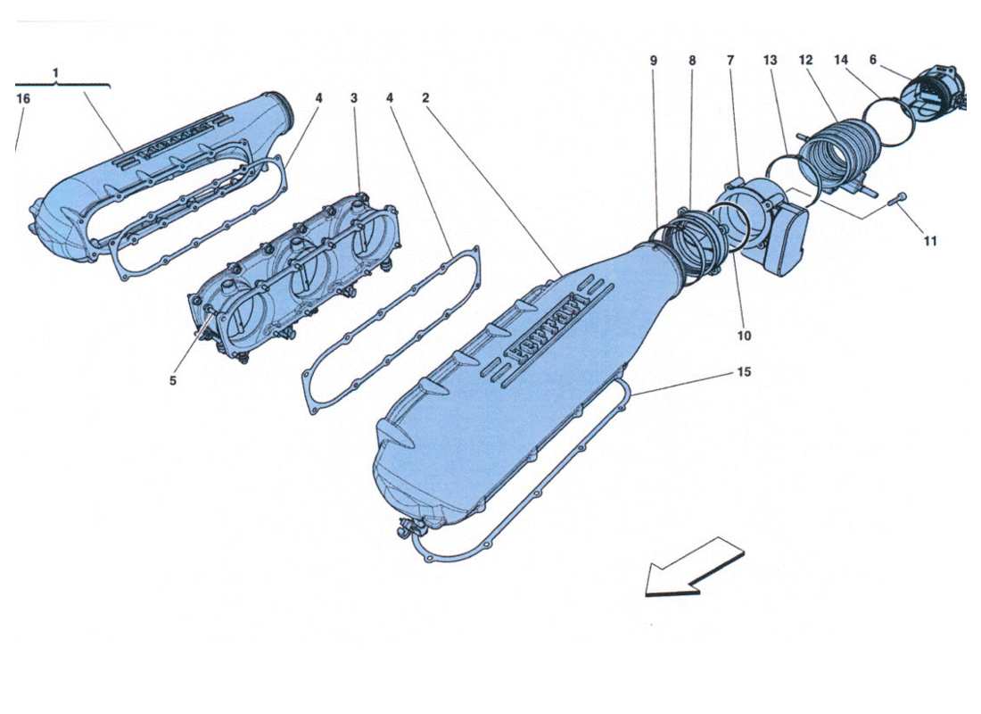 part diagram containing part number 271445