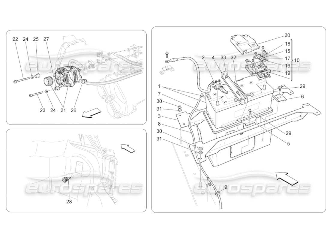 part diagram containing part number 233457