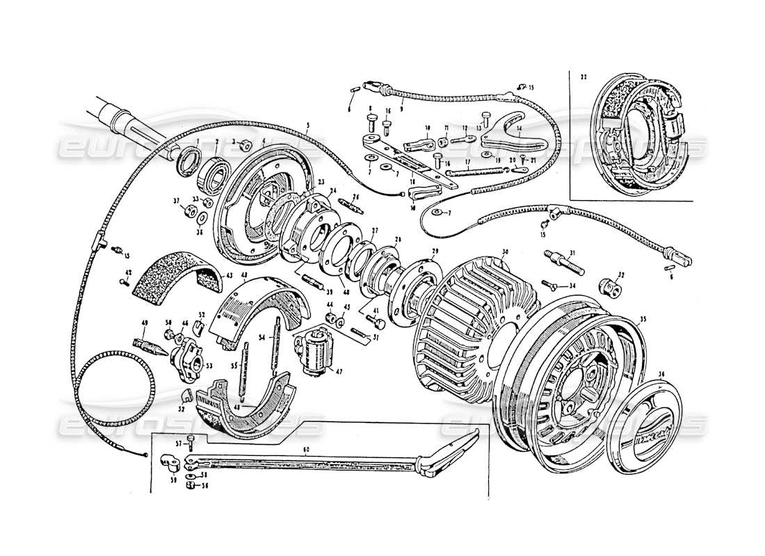 part diagram containing part number 6060/41541