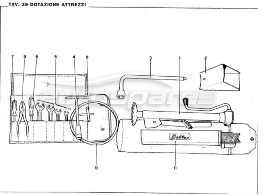 part diagram containing part number 95990011/246