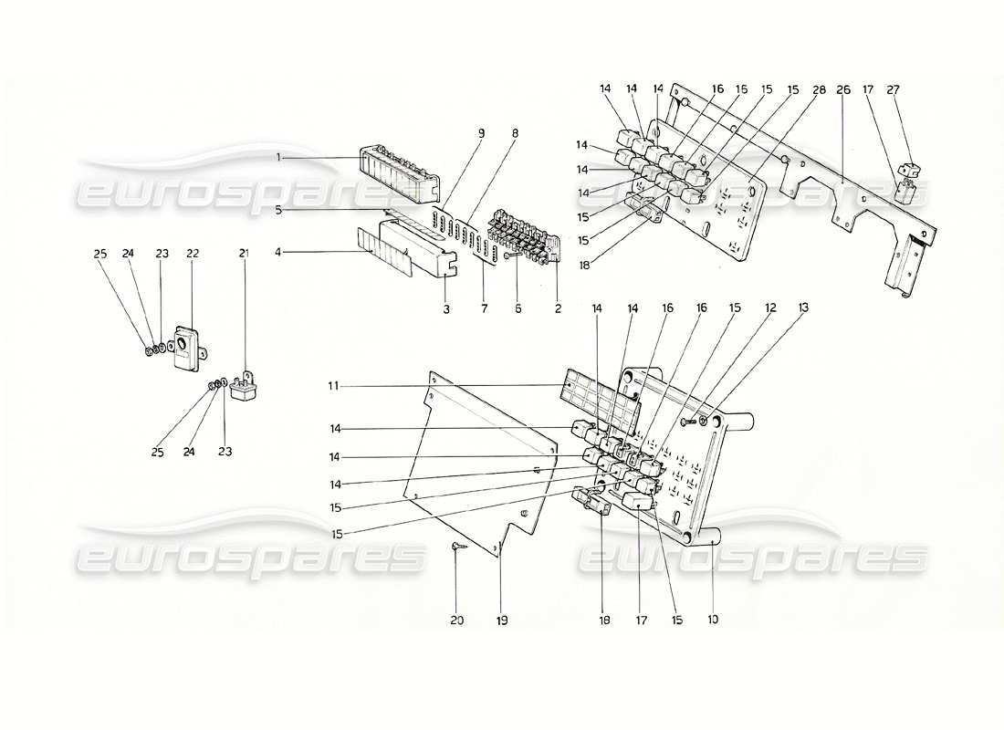 part diagram containing part number 40129306