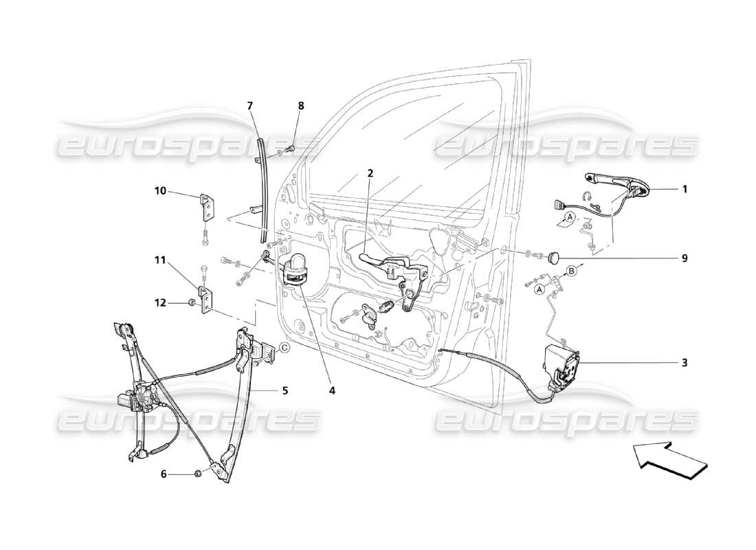 part diagram containing part number 84934000