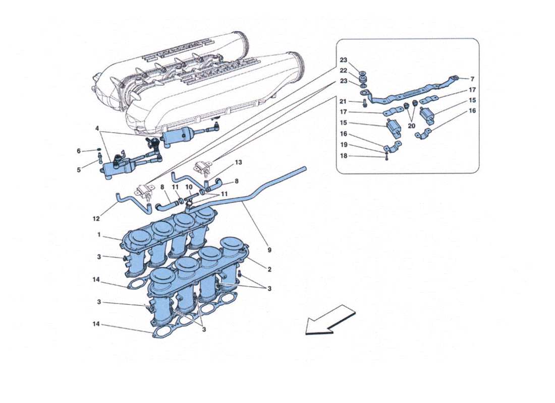 part diagram containing part number 322055