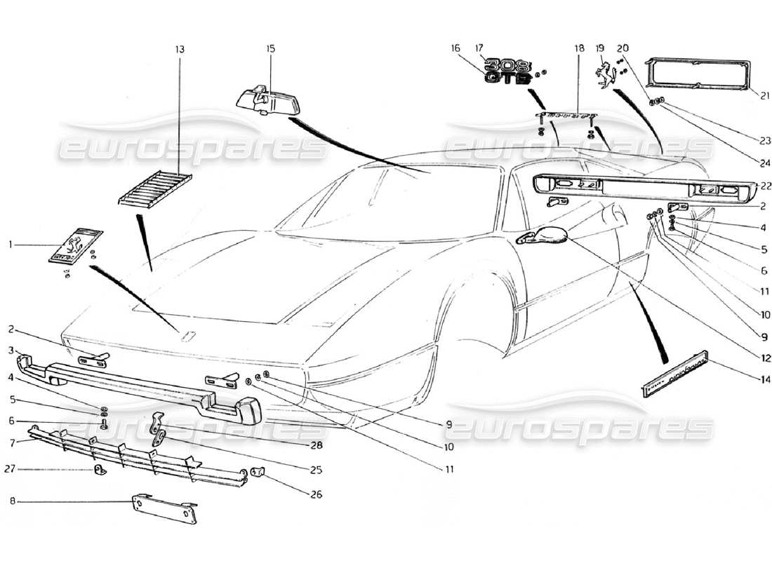 part diagram containing part number 16043211