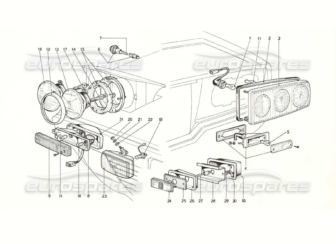 part diagram containing part number 40030603