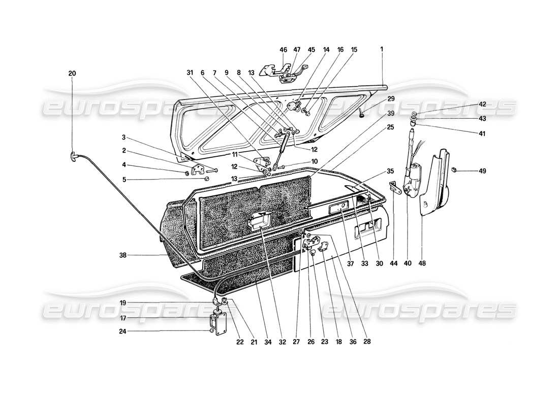 part diagram containing part number 60678100